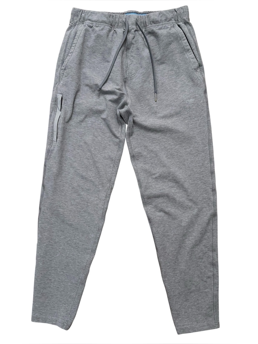 Mack Weldon ACE Sweatpants Mens Size M Fleece Jogger Drawstring Stretch Gray